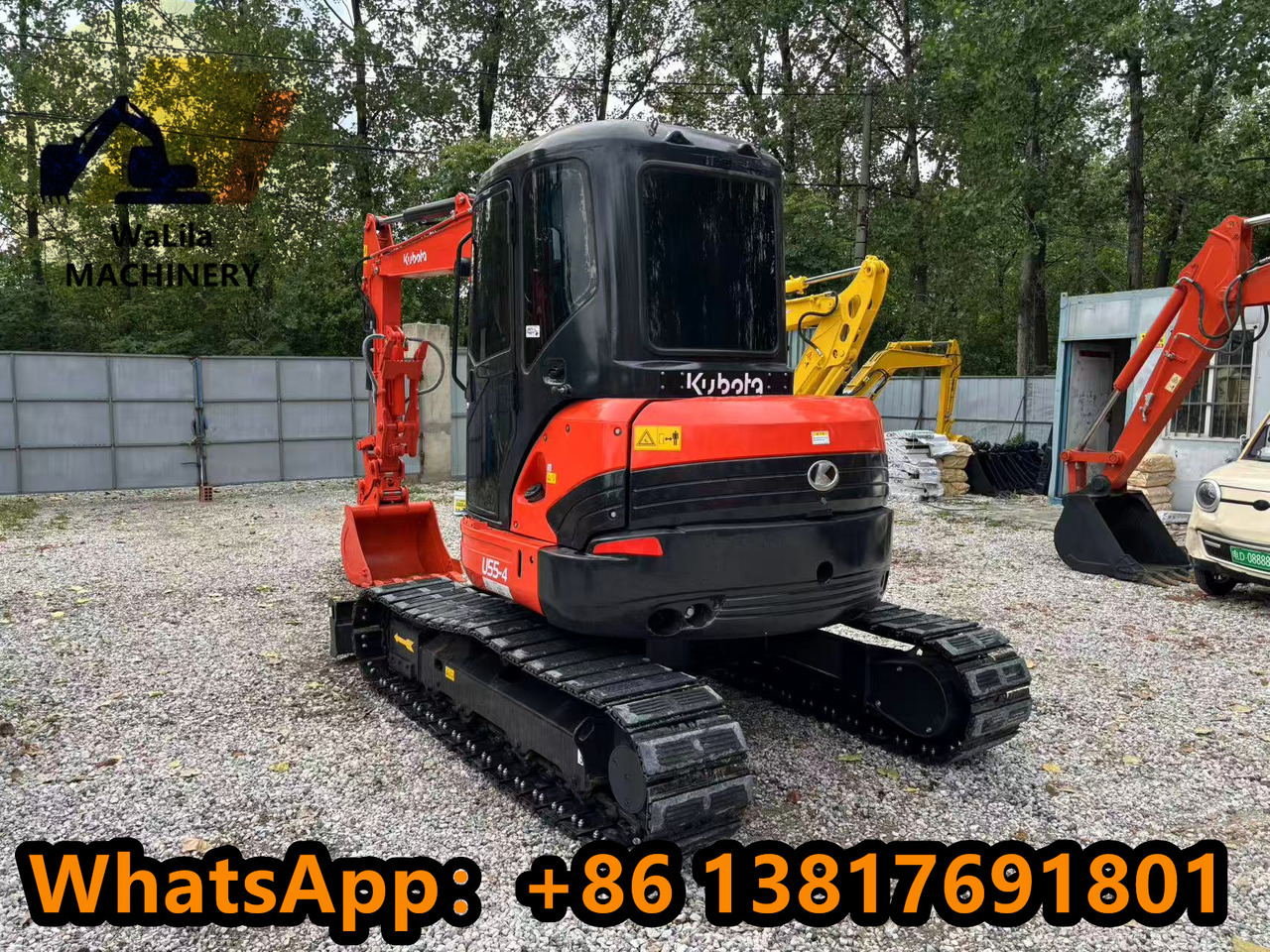 KUBOTA U55-4 - Ekskavator mini: gambar 5 KUBOTA U55-4 - Ekskavator mini: gambar 5