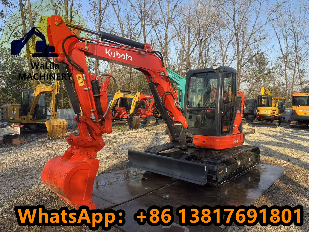KUBOTA U55-4 - Ekskavator mini: gambar 3 KUBOTA U55-4 - Ekskavator mini: gambar 3