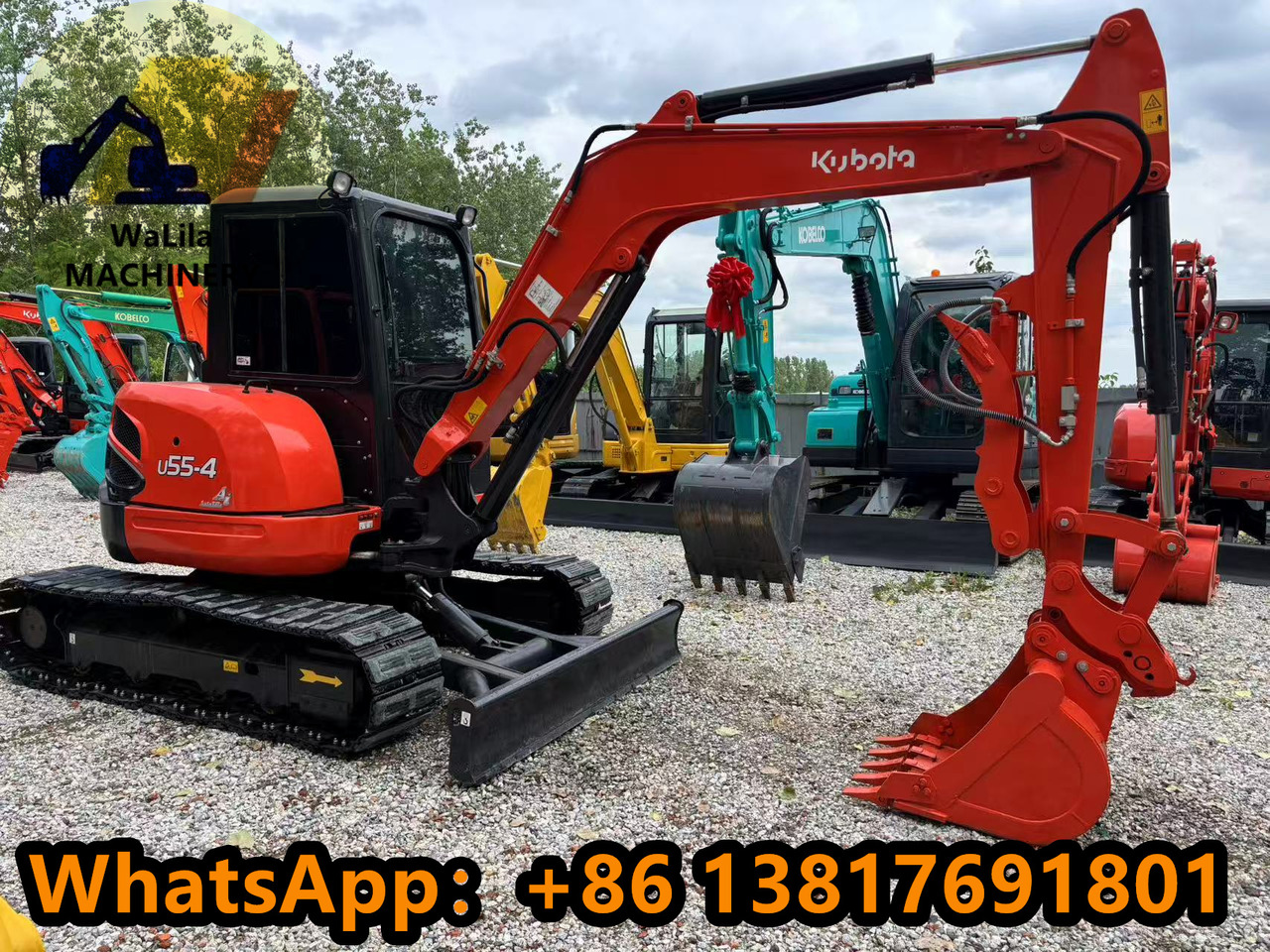 KUBOTA U55-4R - Ekskavator mini: gambar 3 KUBOTA U55-4R - Ekskavator mini: gambar 3