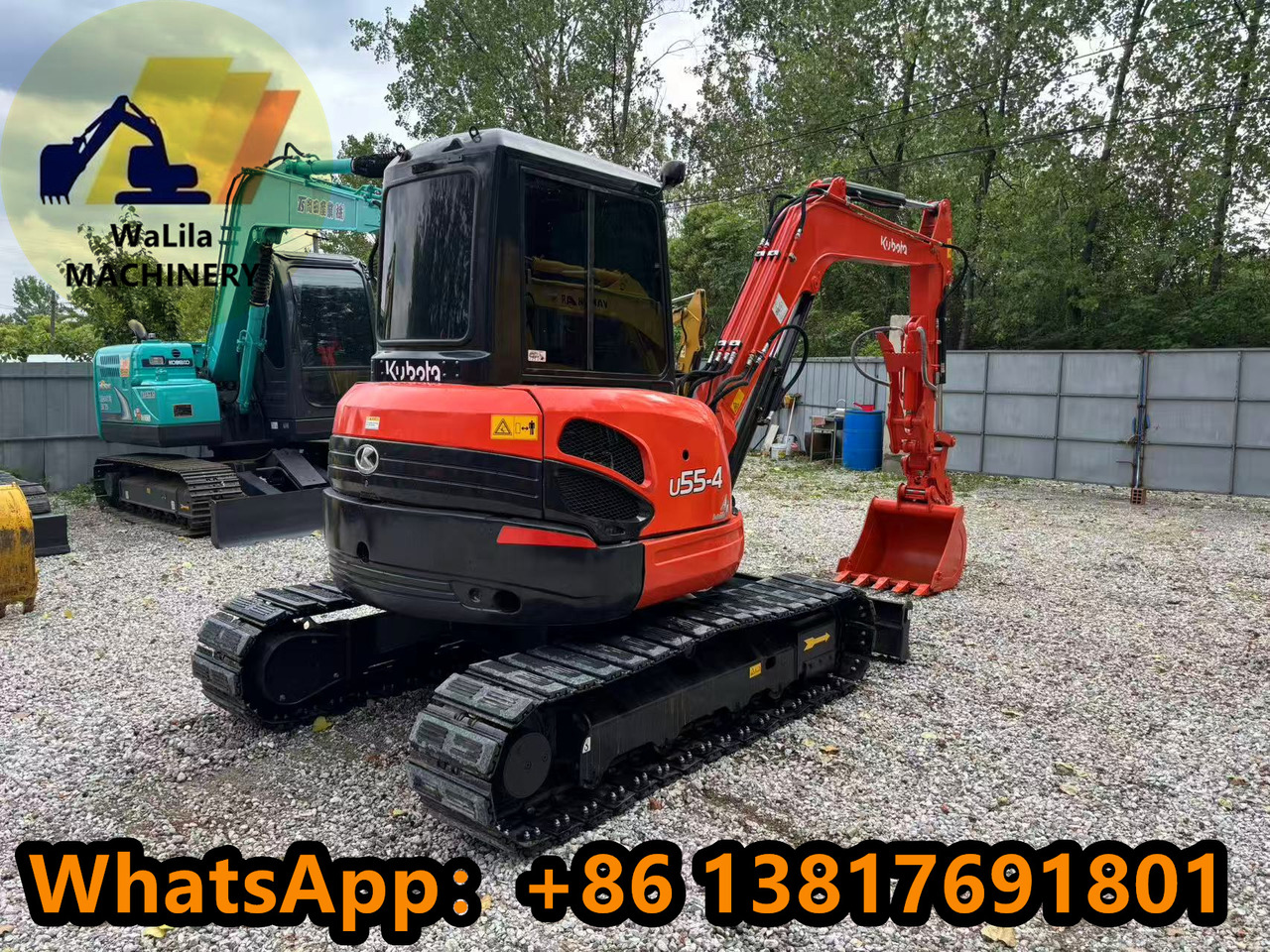 KUBOTA U55-4R - Ekskavator mini: gambar 4 KUBOTA U55-4R - Ekskavator mini: gambar 4
