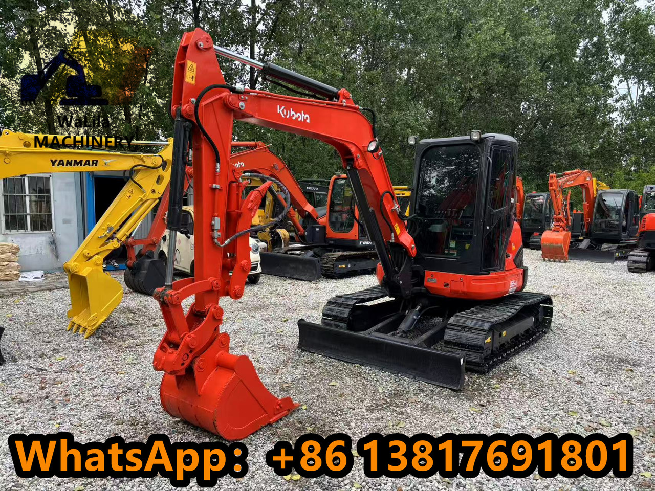 KUBOTA U55-4R - Ekskavator mini: gambar 1 KUBOTA U55-4R - Ekskavator mini: gambar 1