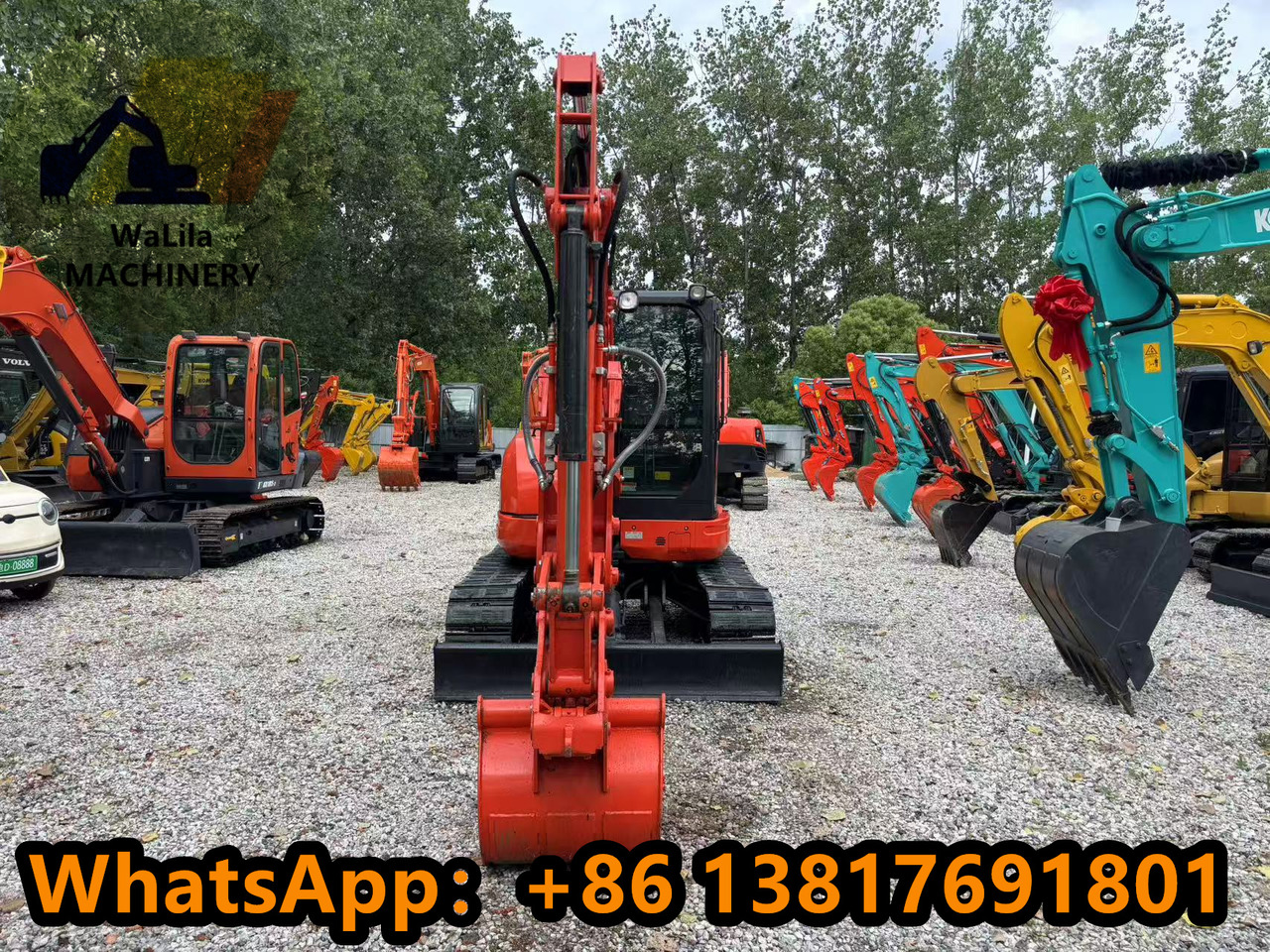 KUBOTA U55-4R - Ekskavator mini: gambar 2 KUBOTA U55-4R - Ekskavator mini: gambar 2