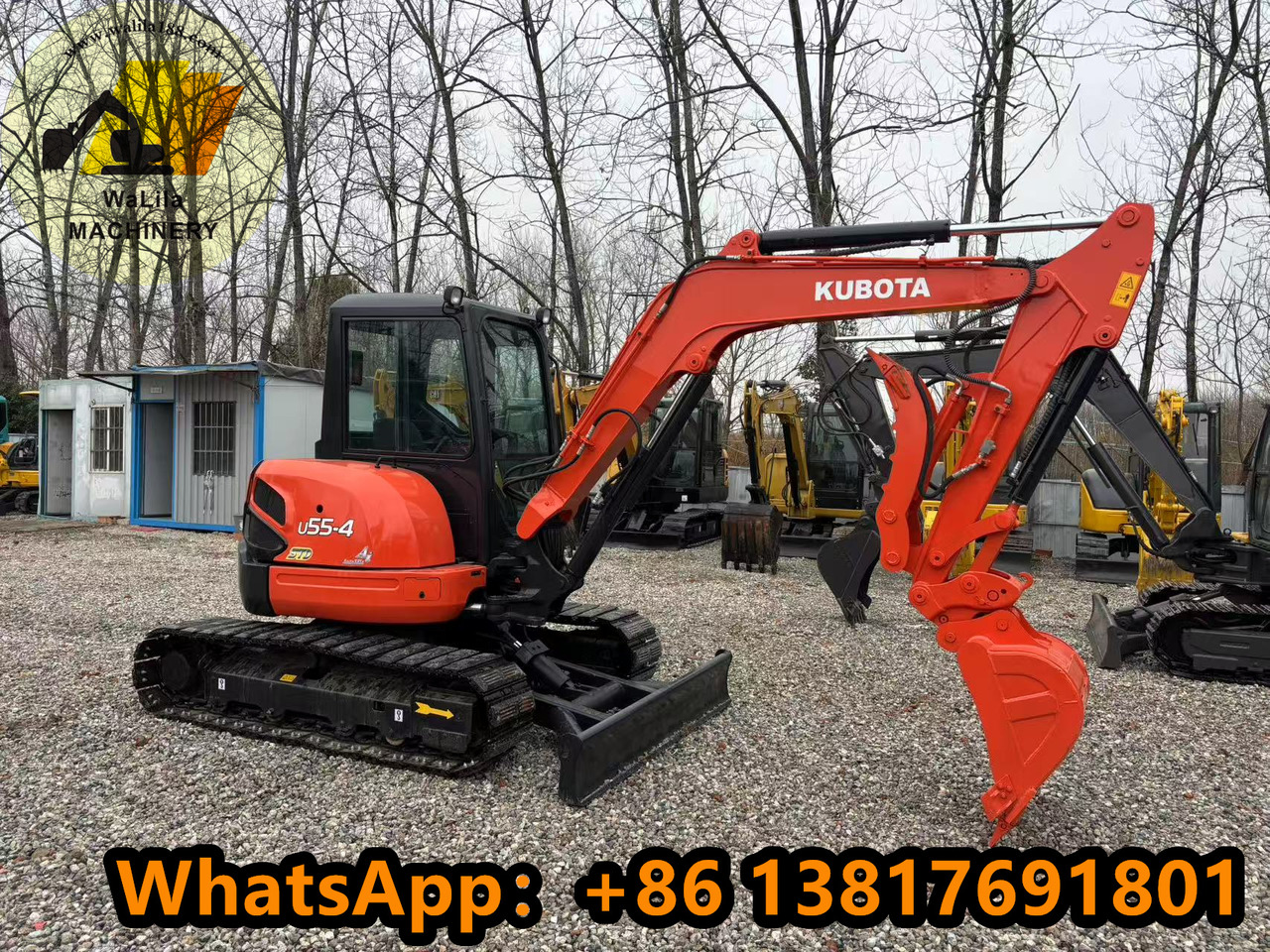 KUBOTA U55 - Ekskavator mini: gambar 3 KUBOTA U55 - Ekskavator mini: gambar 3