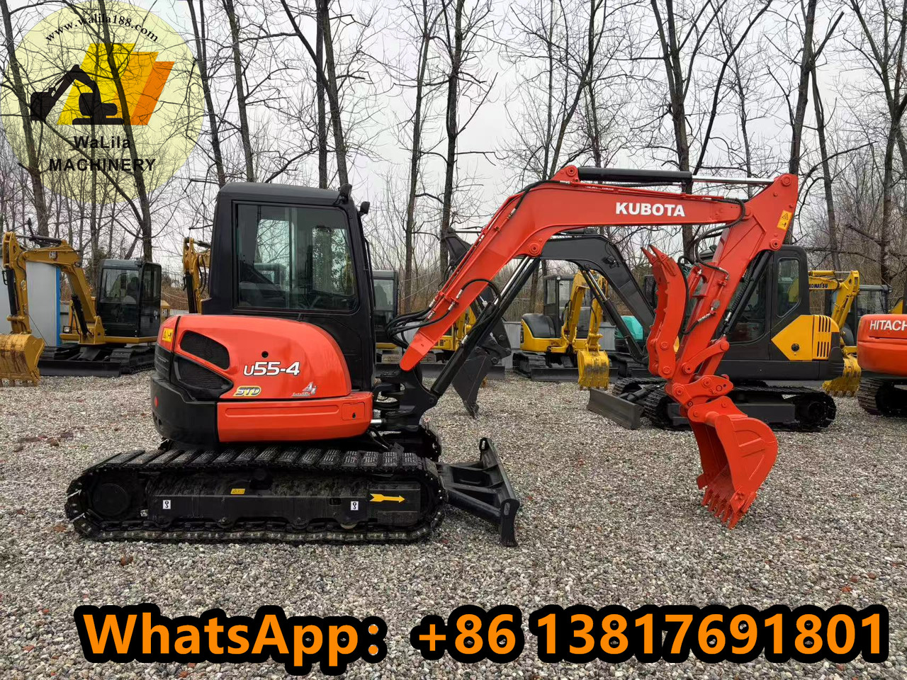 KUBOTA U55 - Ekskavator mini: gambar 1 KUBOTA U55 - Ekskavator mini: gambar 1