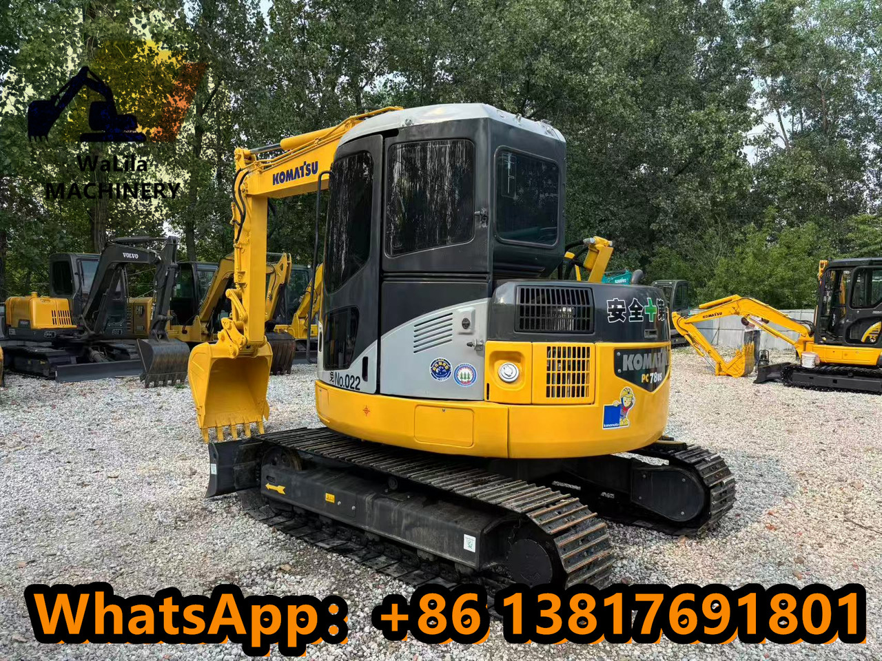 Ekskavator mini Komatsu 78us-6: gambar 7