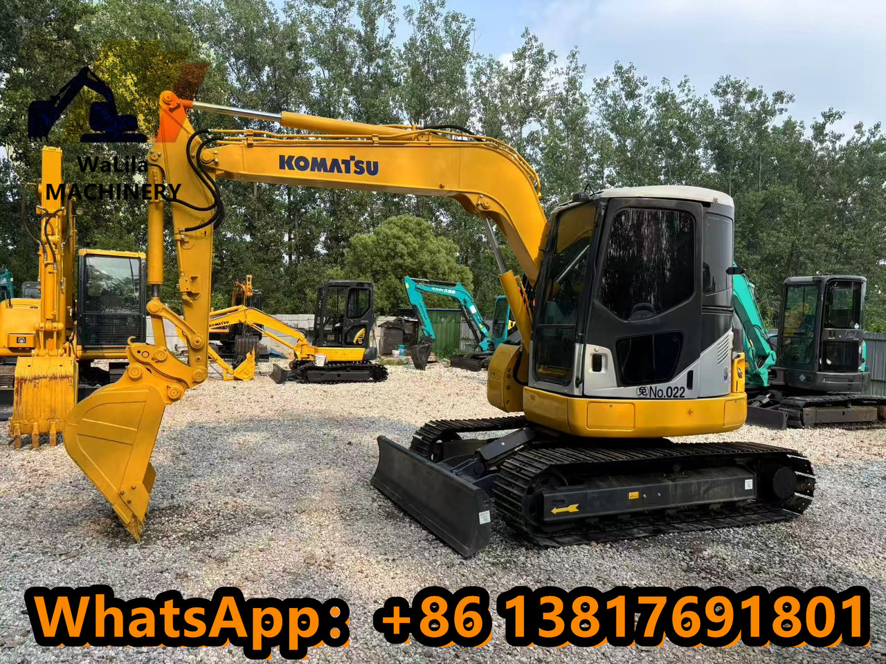 Ekskavator mini Komatsu 78us-6: gambar 6