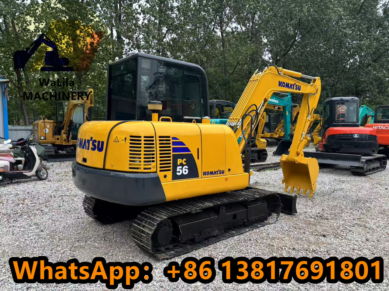 Komatsu PC 56-7 PC56-7 - Ekskavator mini: gambar 5 Komatsu PC 56-7 PC56-7 - Ekskavator mini: gambar 5