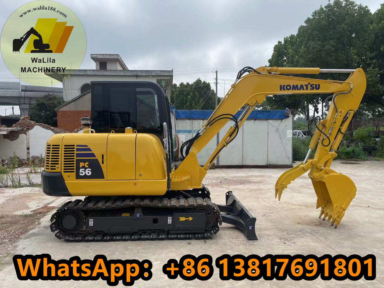 Komatsu PC 56-7 PC56-7 - Ekskavator mini: gambar 1 Komatsu PC 56-7 PC56-7 - Ekskavator mini: gambar 1