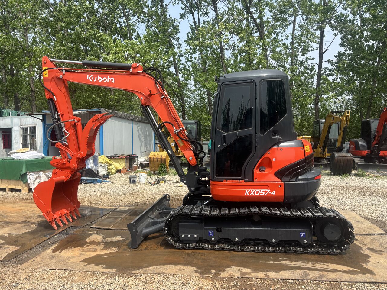 Kubot KX057-4 - Ekskavator mini: gambar 4 Kubot KX057-4 - Ekskavator mini: gambar 4