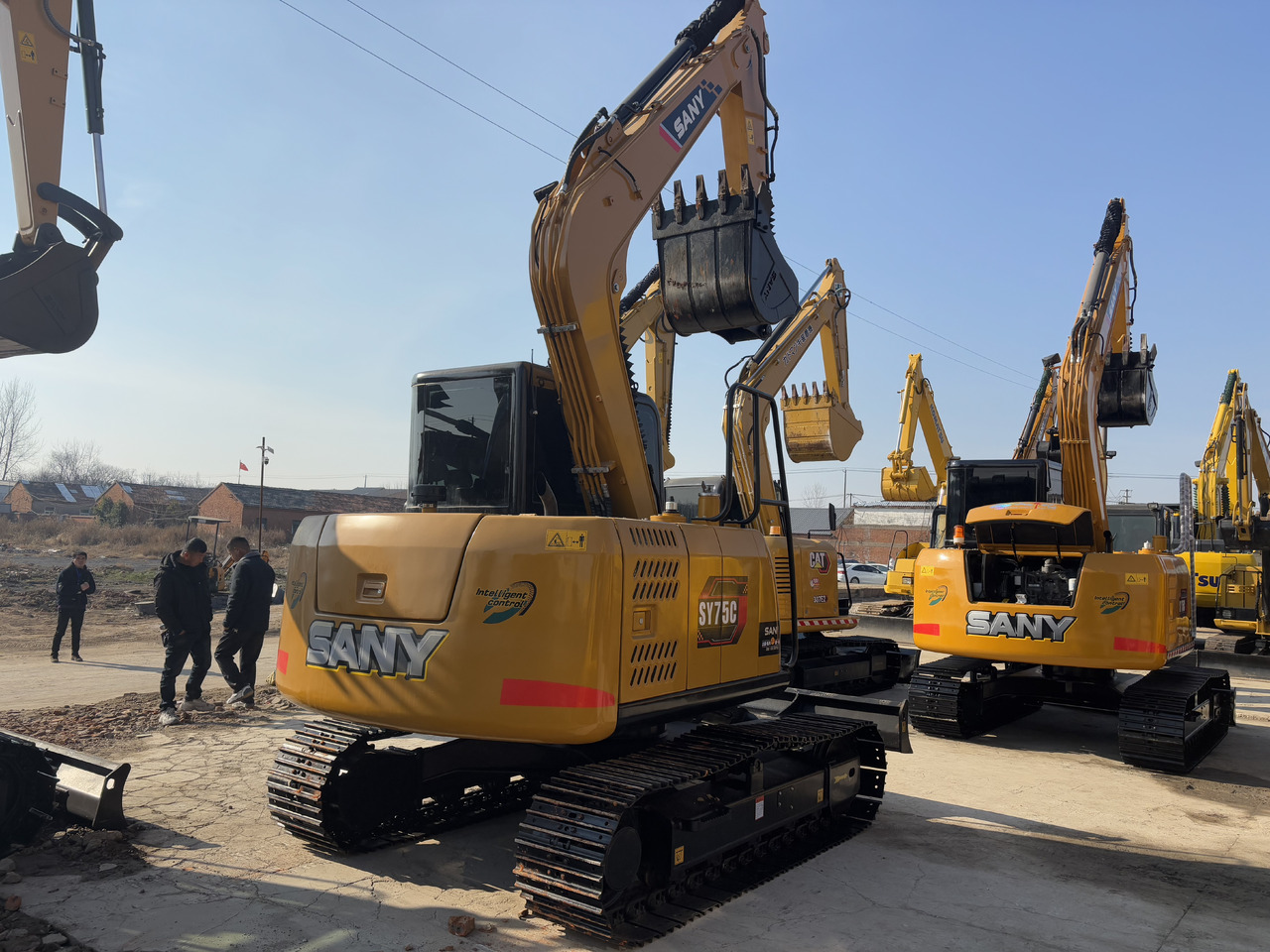 SANY SAY75 - Ekskavator mini: gambar 4 SANY SAY75 - Ekskavator mini: gambar 4