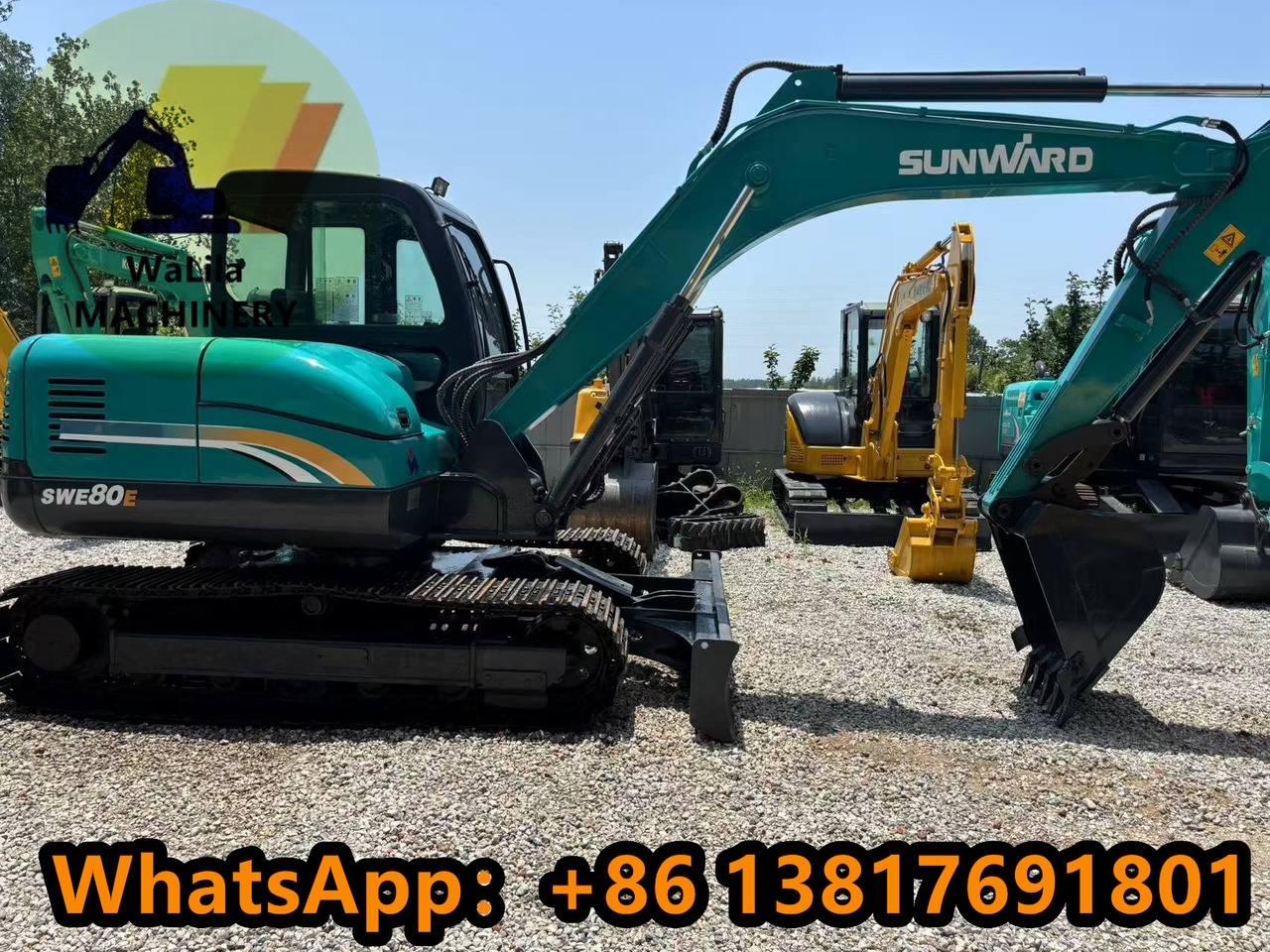 SUNWARD SWE 80 - Ekskavator mini: gambar 4 SUNWARD SWE 80 - Ekskavator mini: gambar 4
