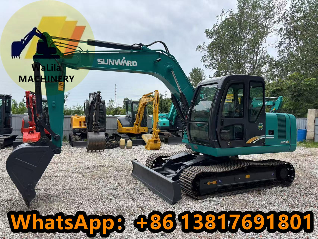 SUNWARD SWE 90 - Ekskavator mini: gambar 2 SUNWARD SWE 90 - Ekskavator mini: gambar 2