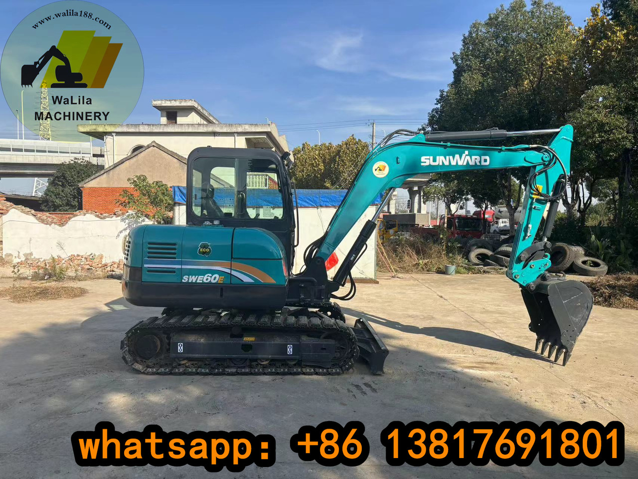SUNWARD SWE60 SWE70 - Ekskavator mini: gambar 1 SUNWARD SWE60 SWE70 - Ekskavator mini: gambar 1