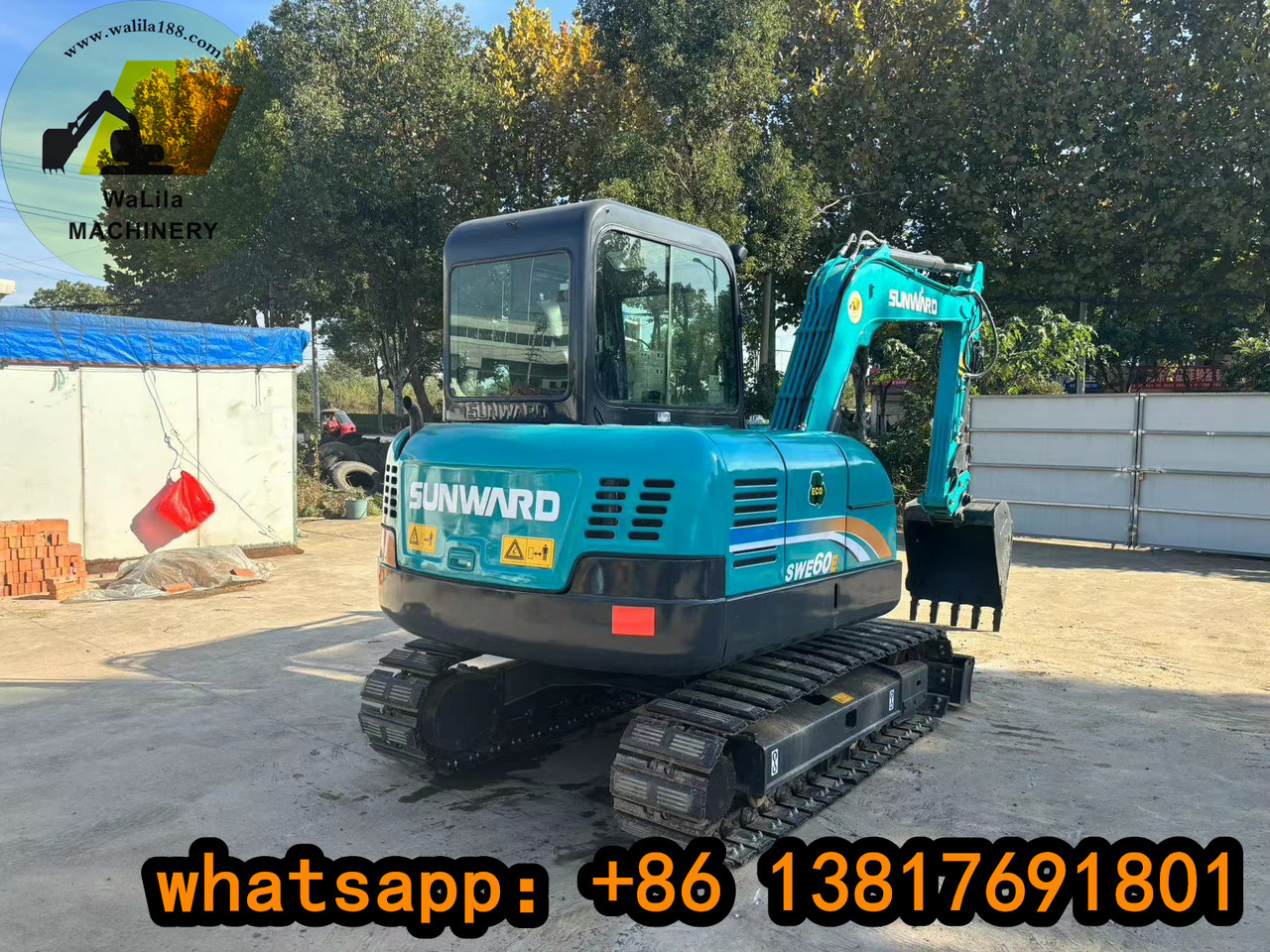 SUNWARD SWE60E - Ekskavator mini: gambar 4 SUNWARD SWE60E - Ekskavator mini: gambar 4