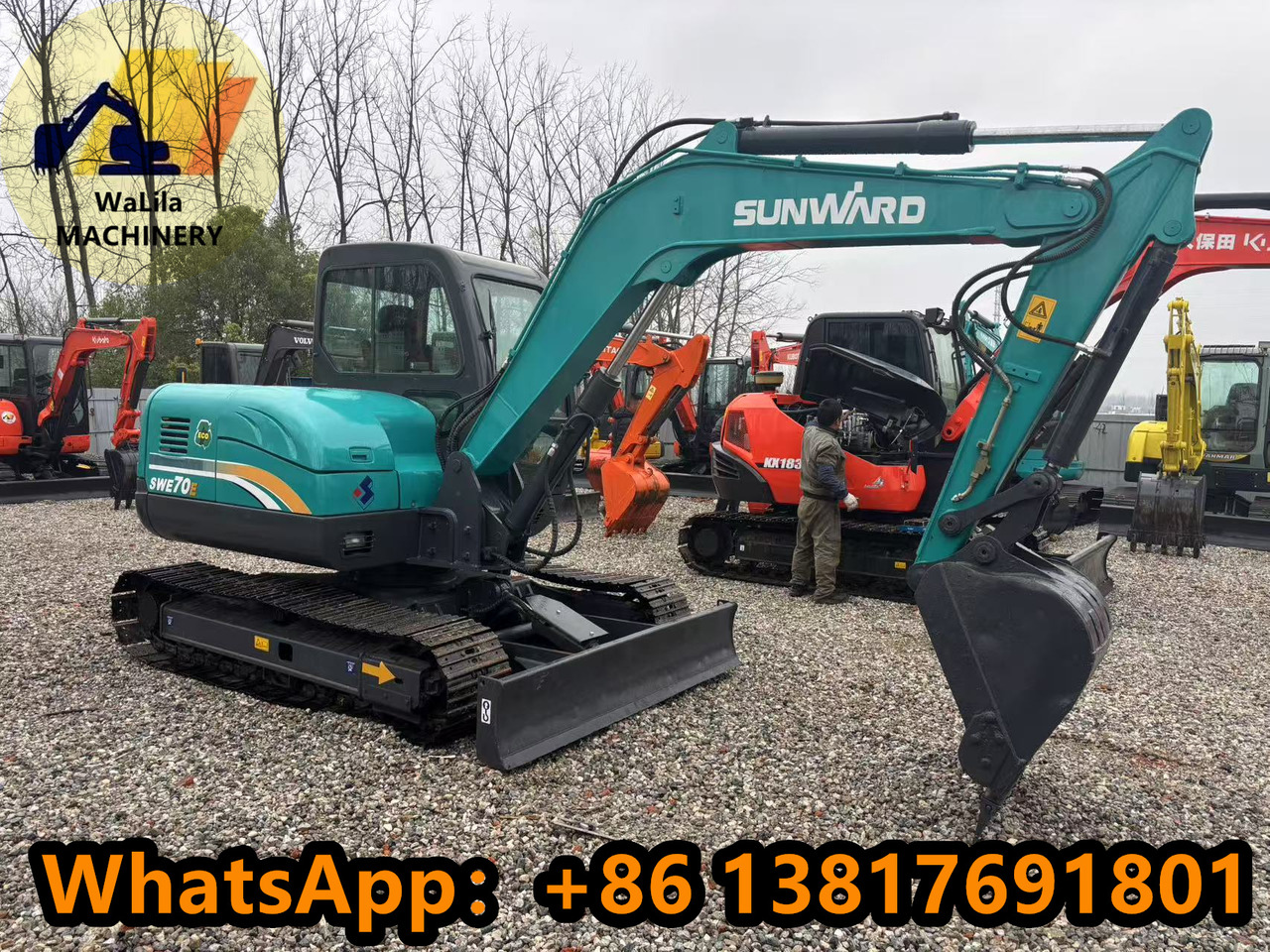 SUNWARD SWE70 - Ekskavator mini: gambar 5 SUNWARD SWE70 - Ekskavator mini: gambar 5