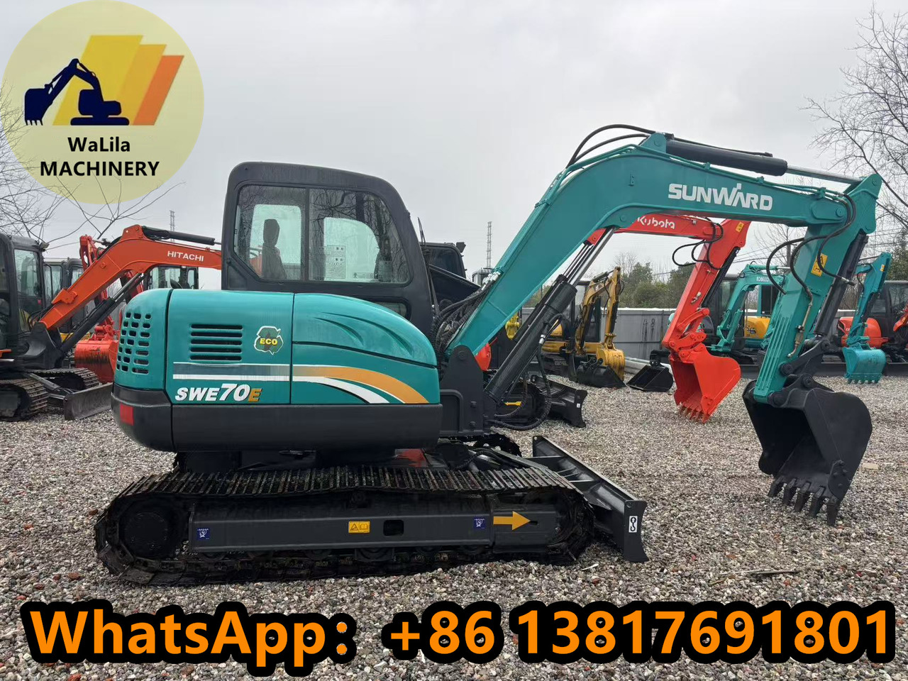 SUNWARD SWE70 - Ekskavator mini: gambar 4 SUNWARD SWE70 - Ekskavator mini: gambar 4