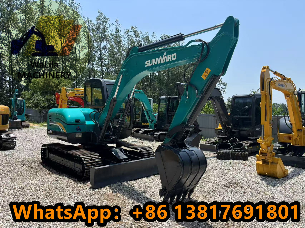 SUNWARD SWE80 - Ekskavator mini: gambar 4 SUNWARD SWE80 - Ekskavator mini: gambar 4