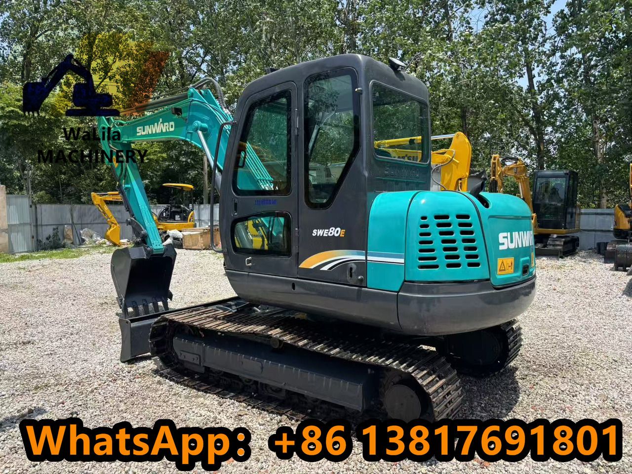 SUNWARD SWE80E9 - Ekskavator mini: gambar 4 SUNWARD SWE80E9 - Ekskavator mini: gambar 4