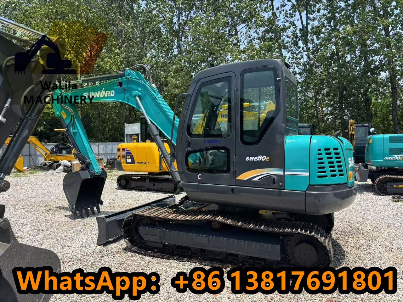 Ekskavator mini baru SUNWARD SWE80N9: gambar 8 Ekskavator mini baru SUNWARD SWE80N9: gambar 8
