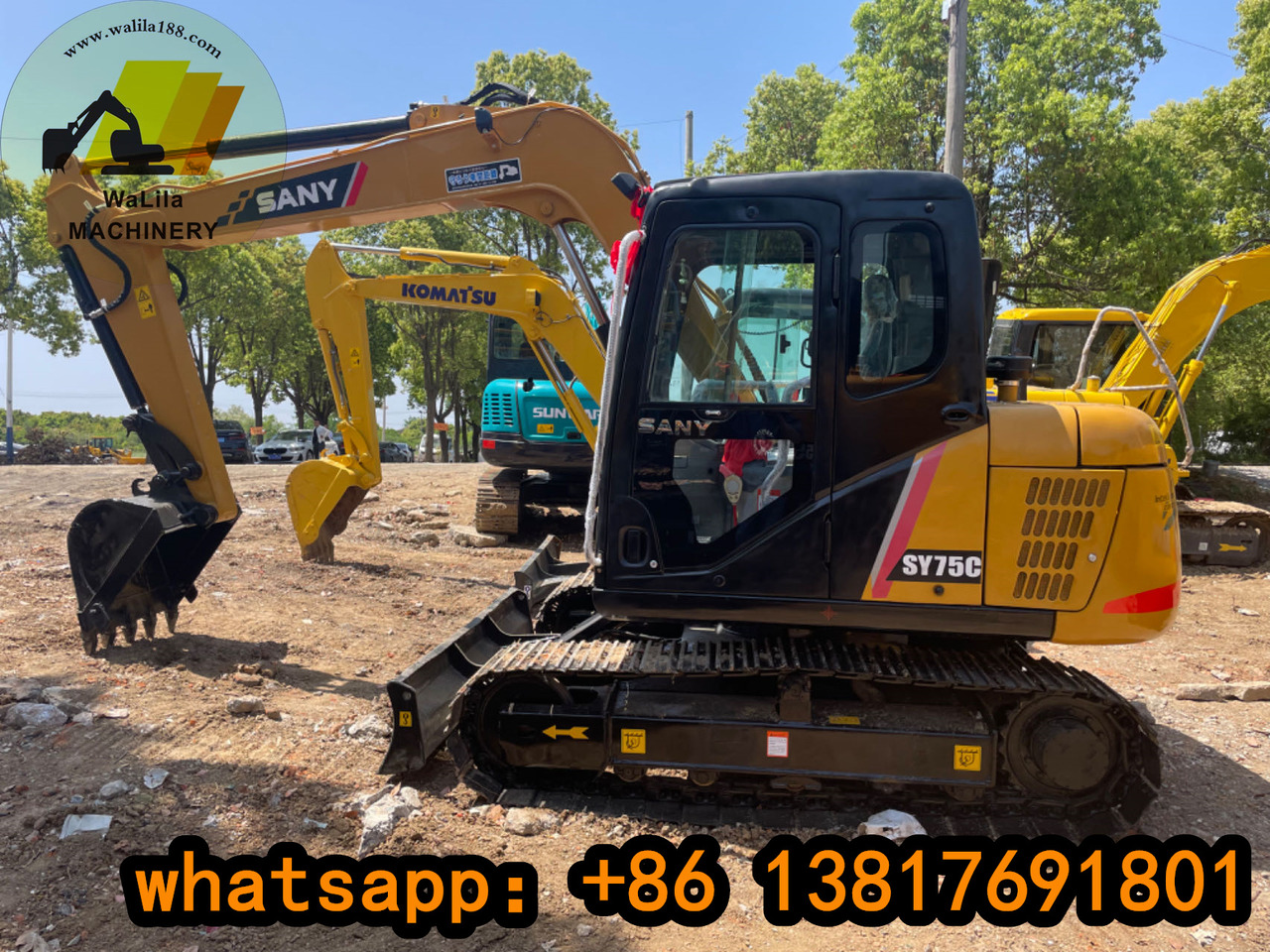 Sany SY 75 Sany75 65 - Ekskavator perayap: gambar 1 Sany SY 75 Sany75 65 - Ekskavator perayap: gambar 1