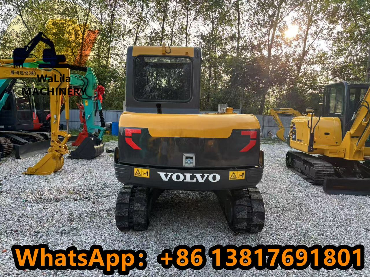 VOLVO EC55 Rubber track version - Ekskavator mini: gambar 5 VOLVO EC55 Rubber track version - Ekskavator mini: gambar 5
