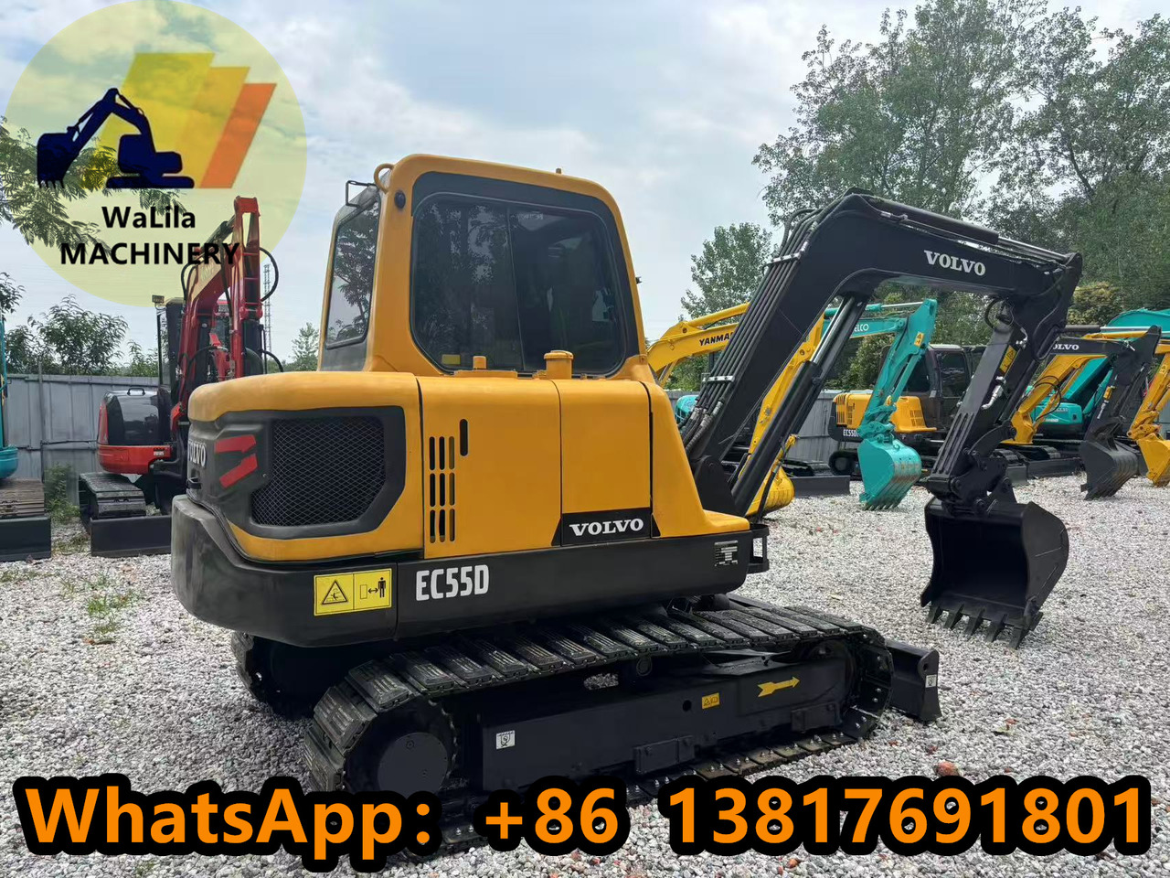 Volvo EC55D - Ekskavator mini: gambar 3 Volvo EC55D - Ekskavator mini: gambar 3