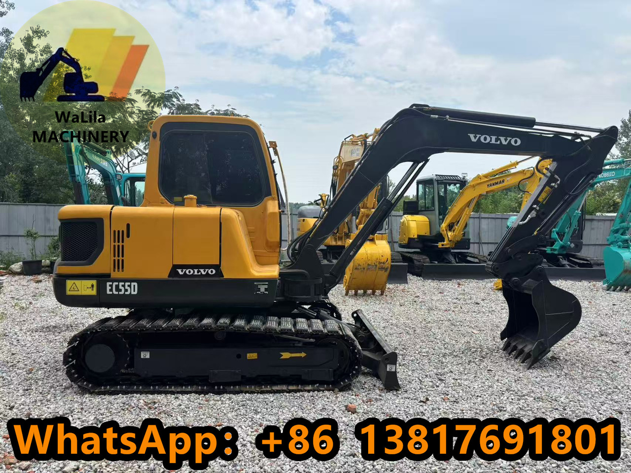 Volvo EC55D - Ekskavator mini: gambar 1 Volvo EC55D - Ekskavator mini: gambar 1