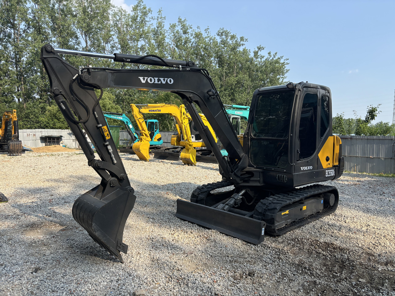 Volvo EC55D Rubber track - Ekskavator mini: gambar 2 Volvo EC55D Rubber track - Ekskavator mini: gambar 2