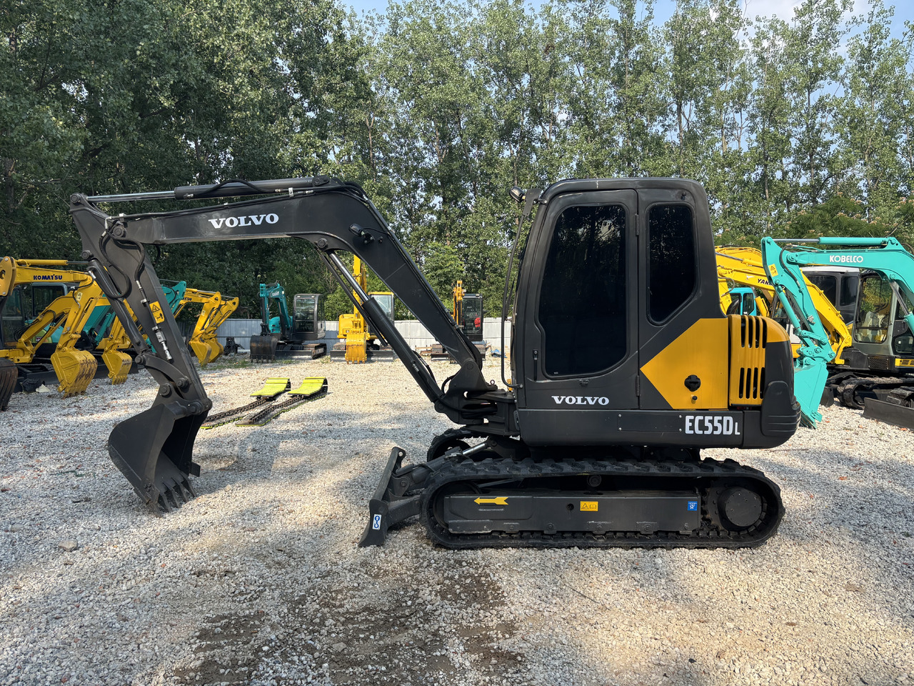 Volvo EC55D Rubber track - Ekskavator mini: gambar 3 Volvo EC55D Rubber track - Ekskavator mini: gambar 3