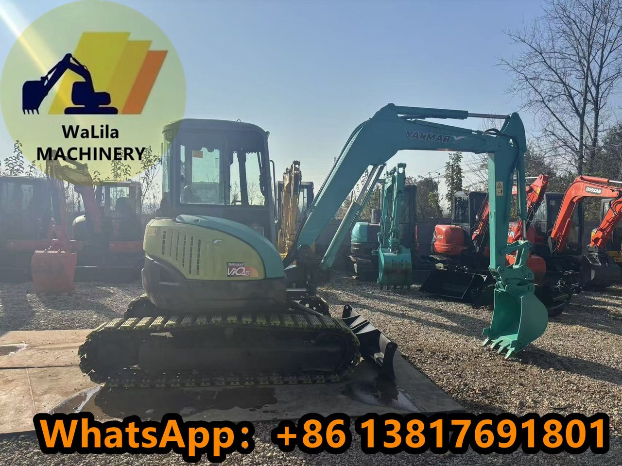 YANMAR VIO40 - Ekskavator mini: gambar 3 YANMAR VIO40 - Ekskavator mini: gambar 3