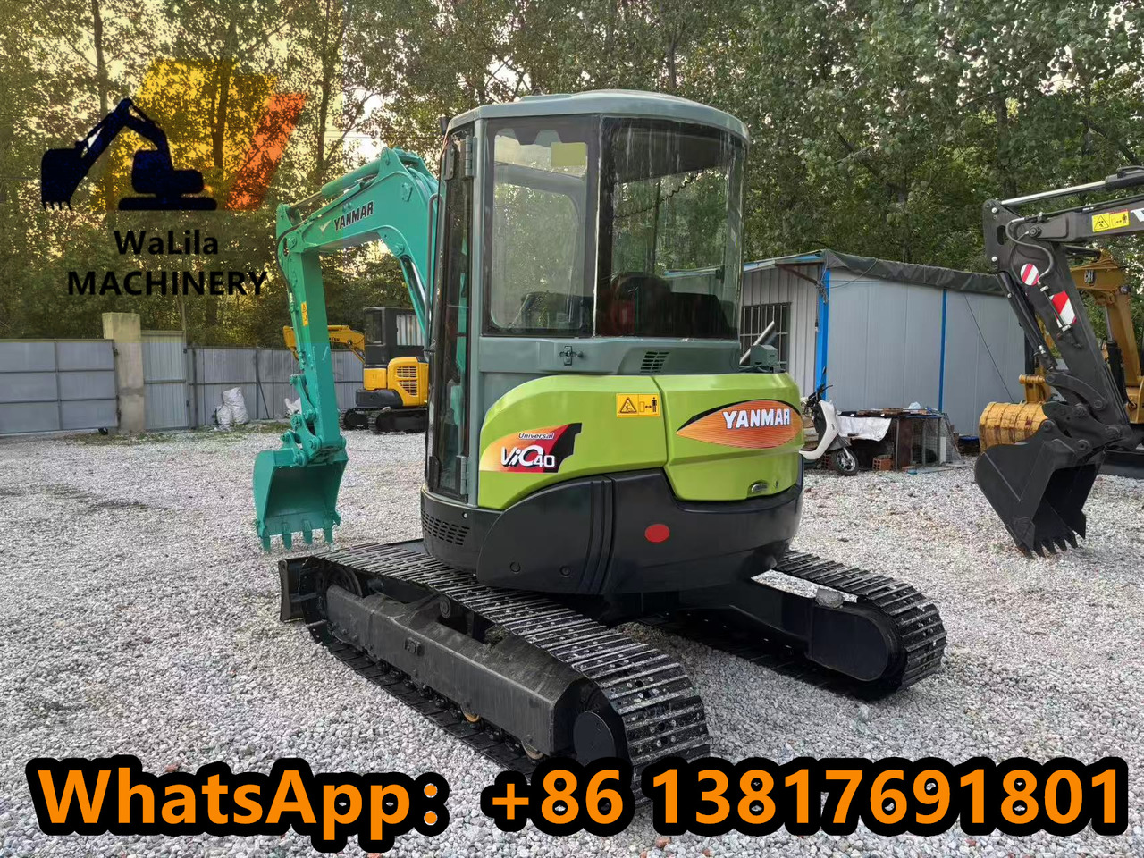 YANMAR VIO40 - Ekskavator mini: gambar 3 YANMAR VIO40 - Ekskavator mini: gambar 3