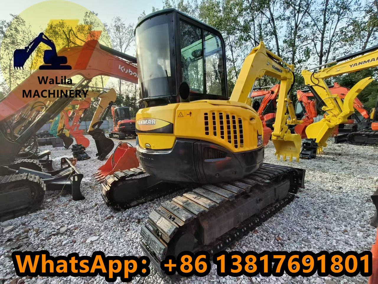 YANMAR VIO45 - Ekskavator mini: gambar 3 YANMAR VIO45 - Ekskavator mini: gambar 3