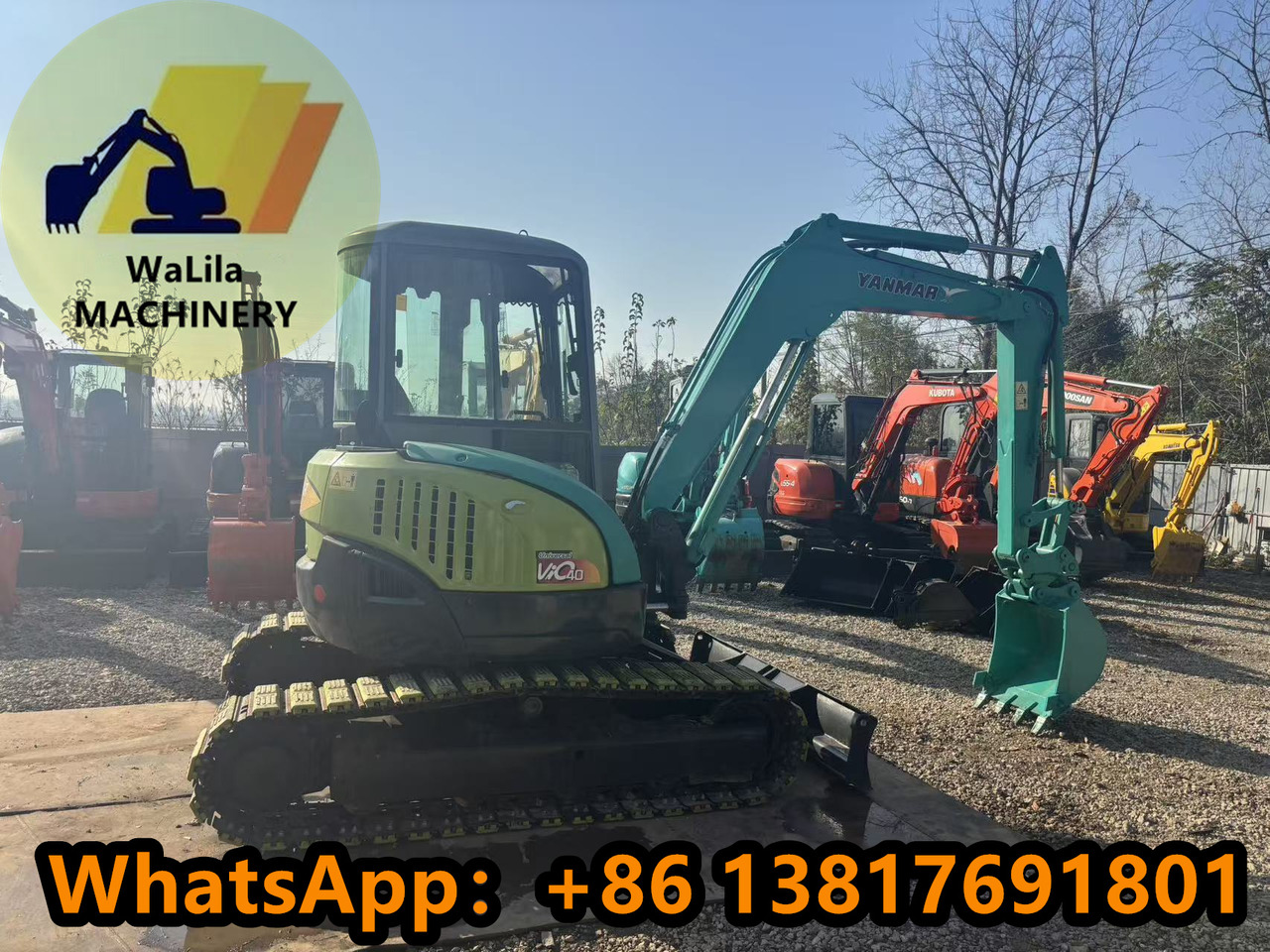 YANMAR vio40 - Ekskavator mini: gambar 1 YANMAR vio40 - Ekskavator mini: gambar 1