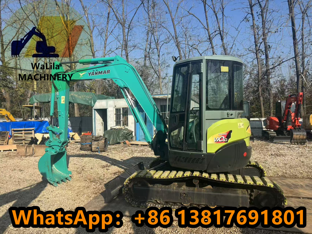 YANMAR vio40 - Ekskavator mini: gambar 2 YANMAR vio40 - Ekskavator mini: gambar 2