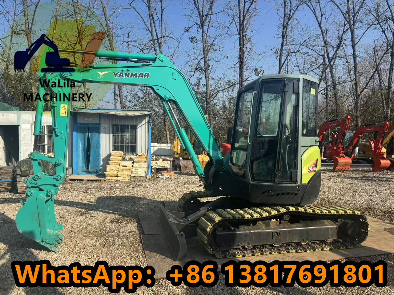 YANMAR vio40 - Ekskavator mini: gambar 4 YANMAR vio40 - Ekskavator mini: gambar 4