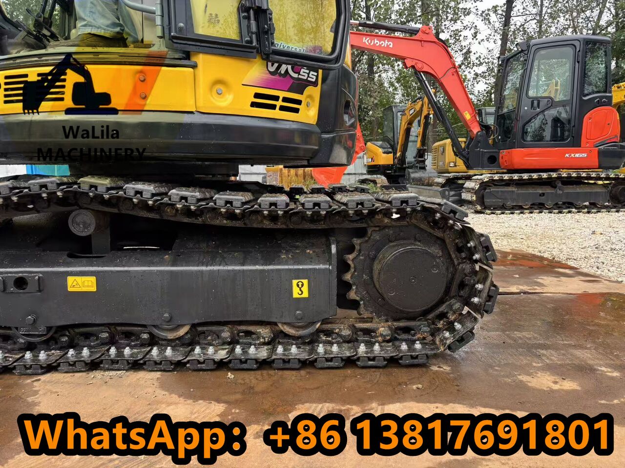 Yanmar ViO55 - Ekskavator mini: gambar 3 Yanmar ViO55 - Ekskavator mini: gambar 3