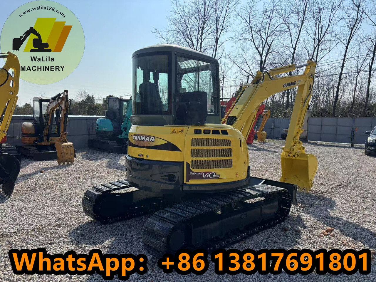 Yanmar Vio 55 Vio55 - Ekskavator mini: gambar 4 Yanmar Vio 55 Vio55 - Ekskavator mini: gambar 4
