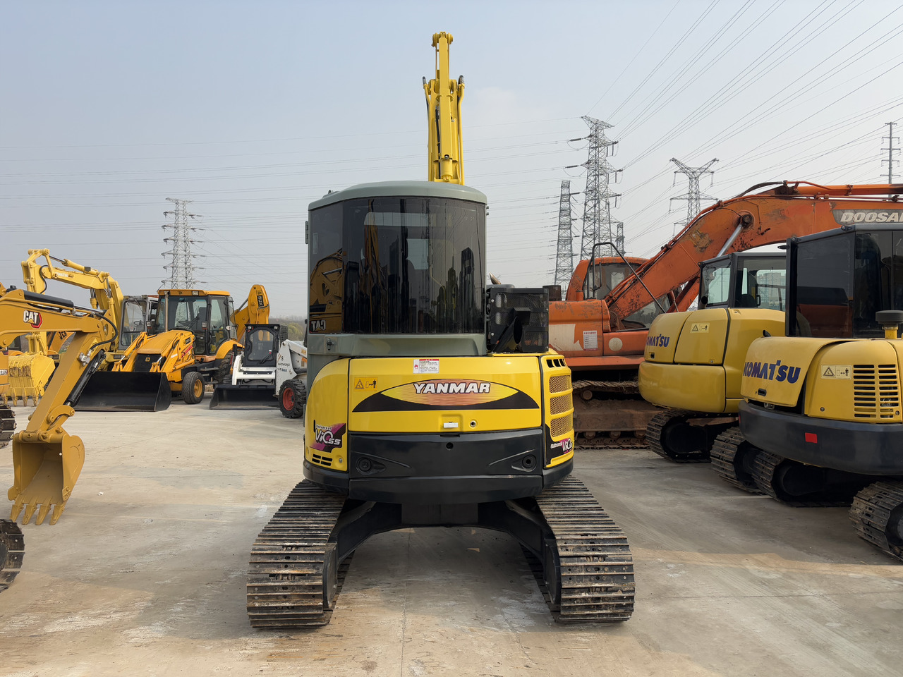 Yanmar Vio 55 Vio55 - Ekskavator mini: gambar 3 Yanmar Vio 55 Vio55 - Ekskavator mini: gambar 3