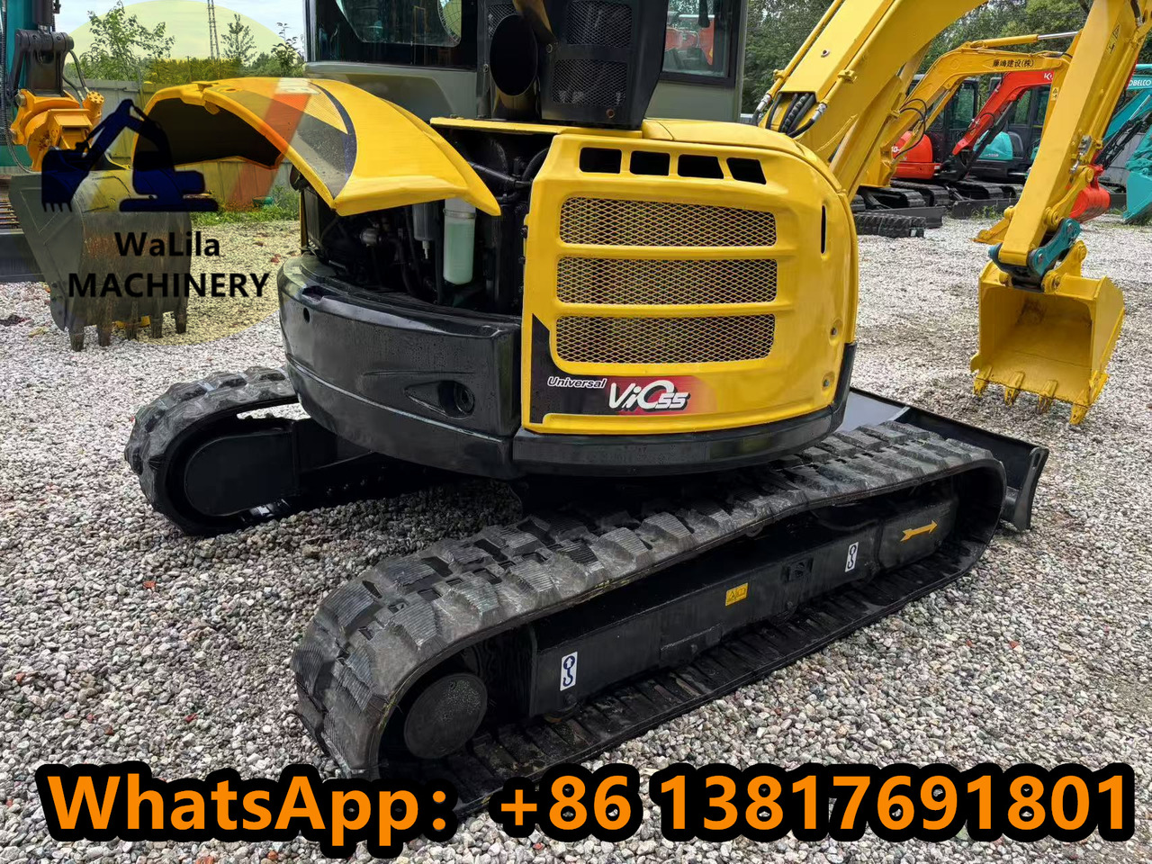 Yanmar Vio 55 Vio55 - Ekskavator mini: gambar 5 Yanmar Vio 55 Vio55 - Ekskavator mini: gambar 5