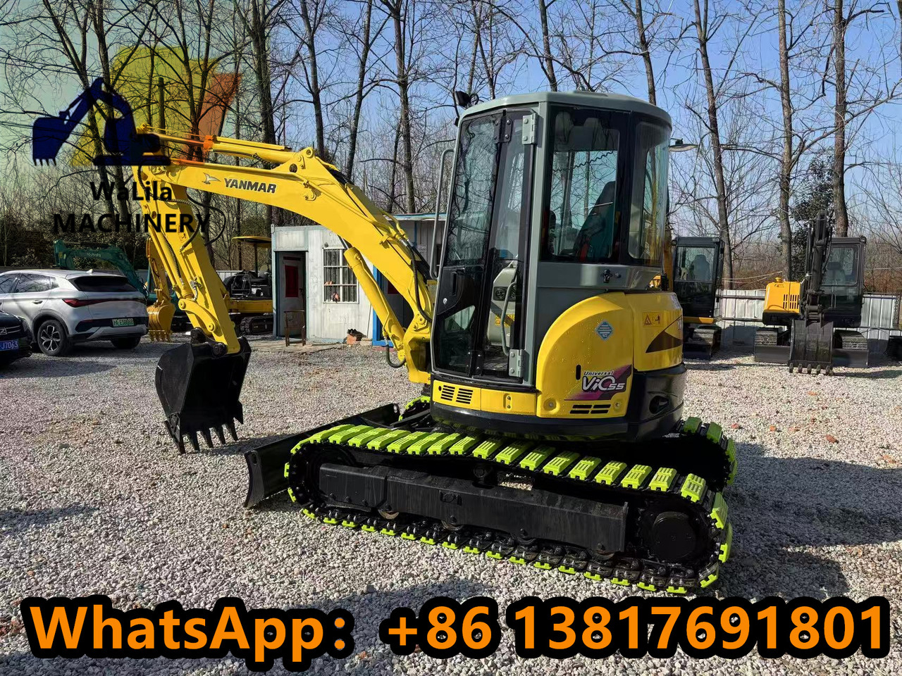 Yanmar Vio 55 Vio55 - Ekskavator mini: gambar 1 Yanmar Vio 55 Vio55 - Ekskavator mini: gambar 1