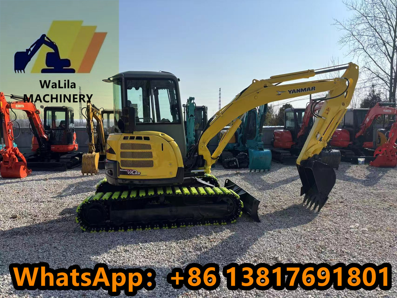 Yanmar Vio 55 Vio55 - Ekskavator mini: gambar 4 Yanmar Vio 55 Vio55 - Ekskavator mini: gambar 4