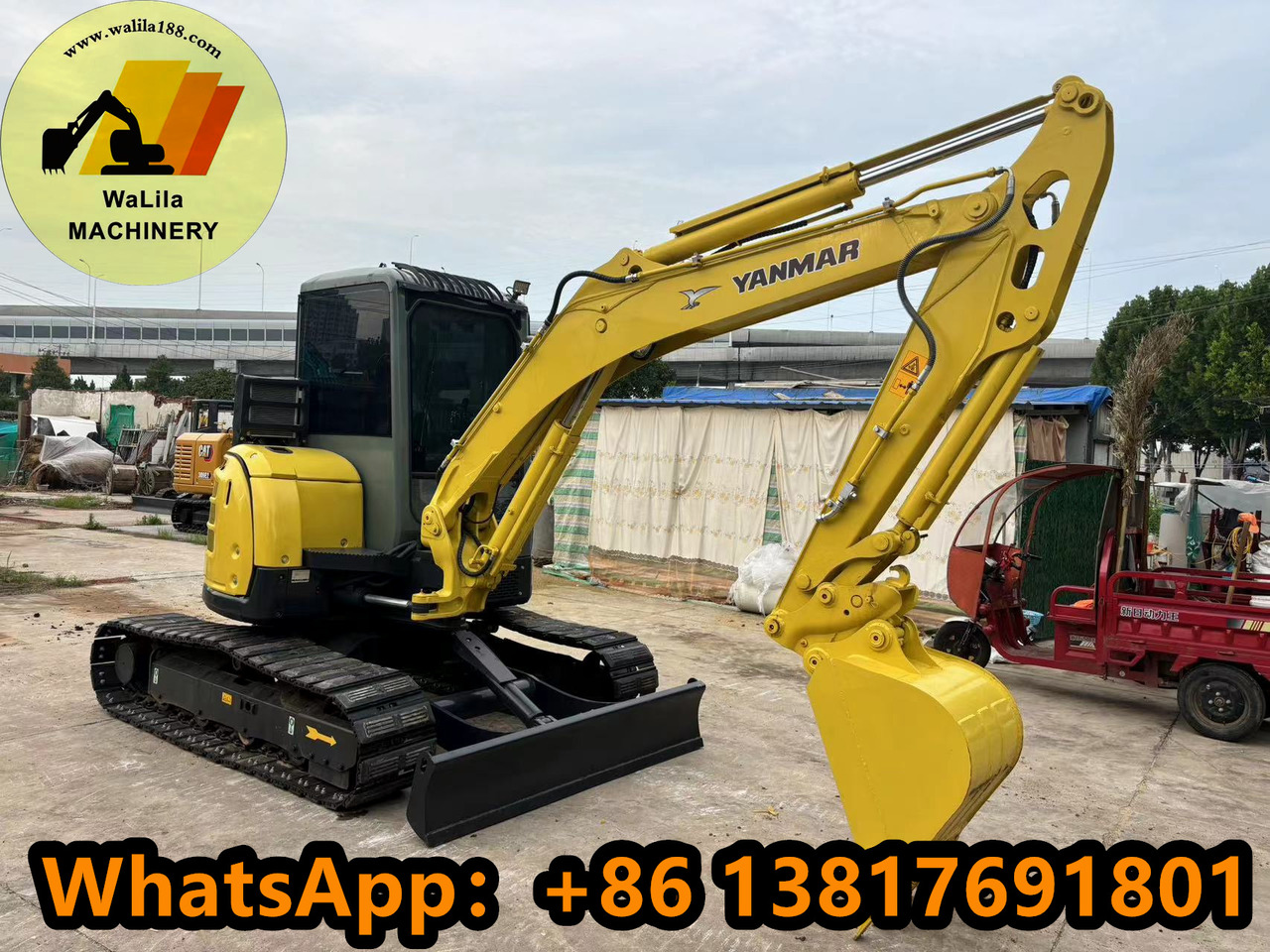 Yanmar Vio 55 Vio55 - Ekskavator mini: gambar 3 Yanmar Vio 55 Vio55 - Ekskavator mini: gambar 3
