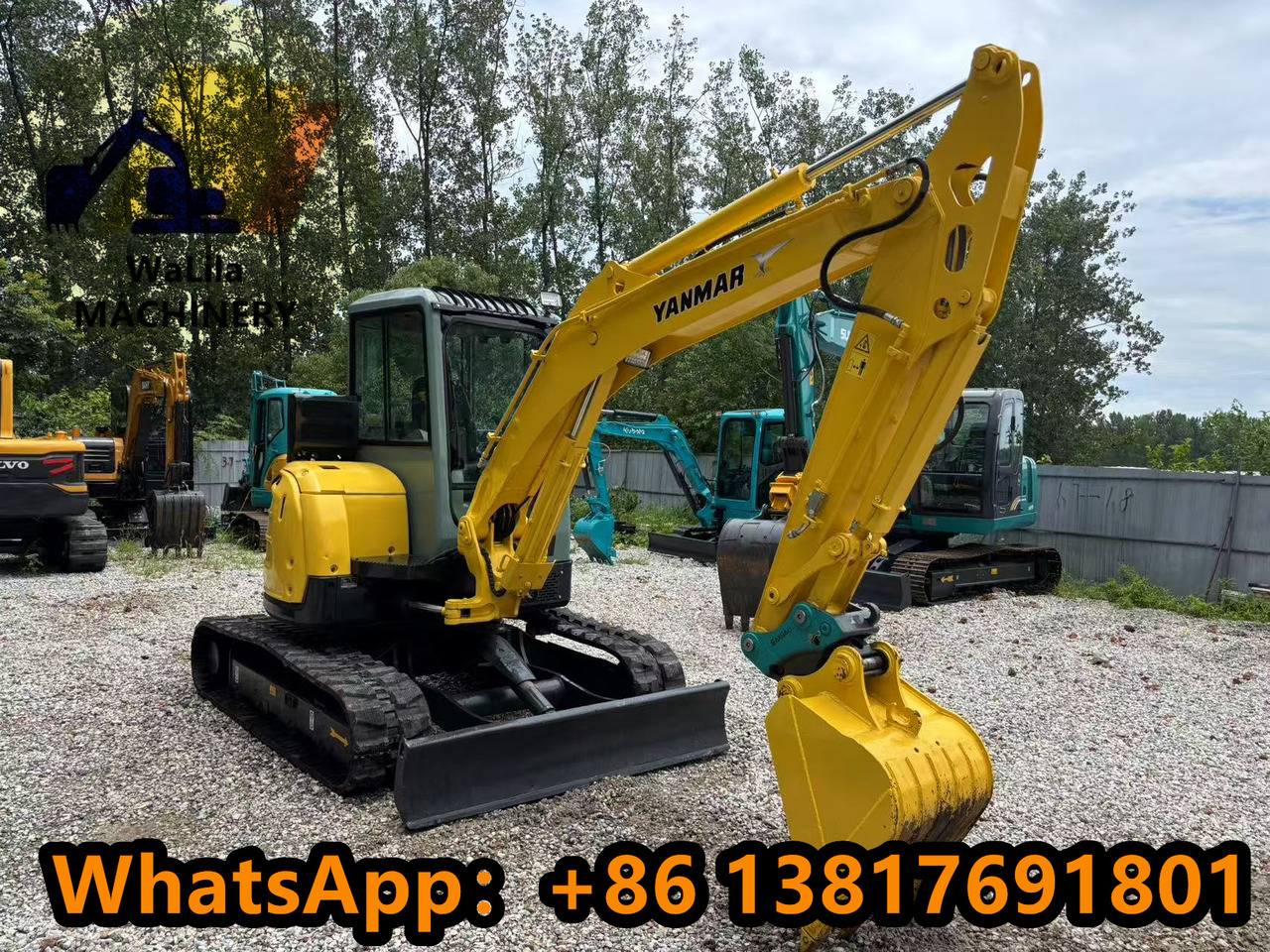 Yanmar Vio 55 Vio55 - Ekskavator mini: gambar 3 Yanmar Vio 55 Vio55 - Ekskavator mini: gambar 3