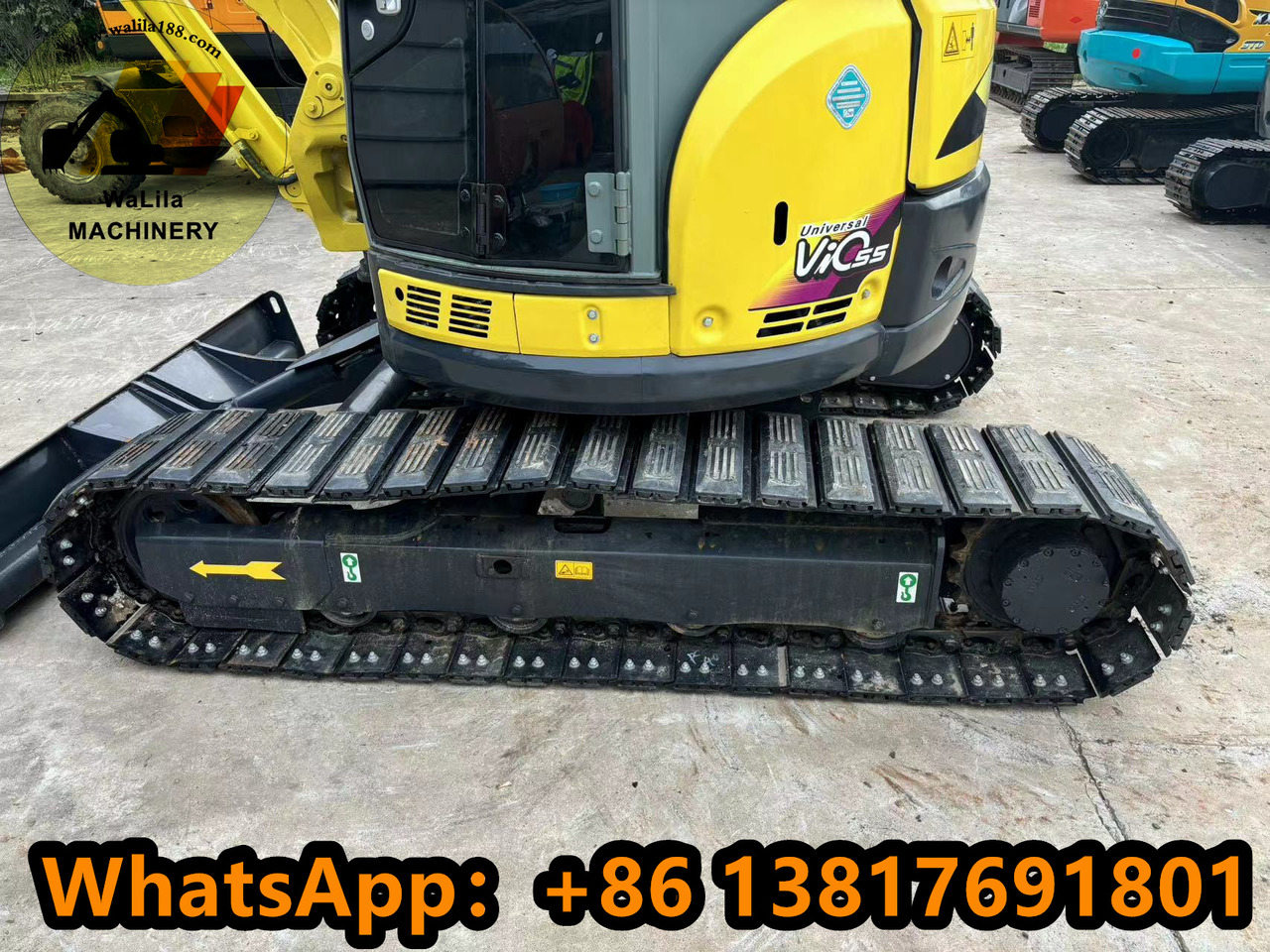 Yanmar Vio 55 Vio55 - Ekskavator mini: gambar 4 Yanmar Vio 55 Vio55 - Ekskavator mini: gambar 4
