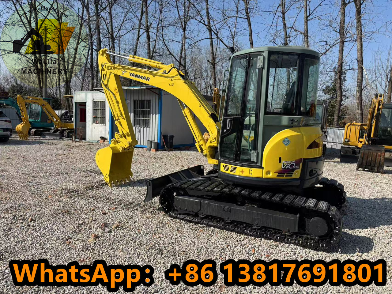 Yanmar Vio 55 Vio55 - Ekskavator mini: gambar 1 Yanmar Vio 55 Vio55 - Ekskavator mini: gambar 1
