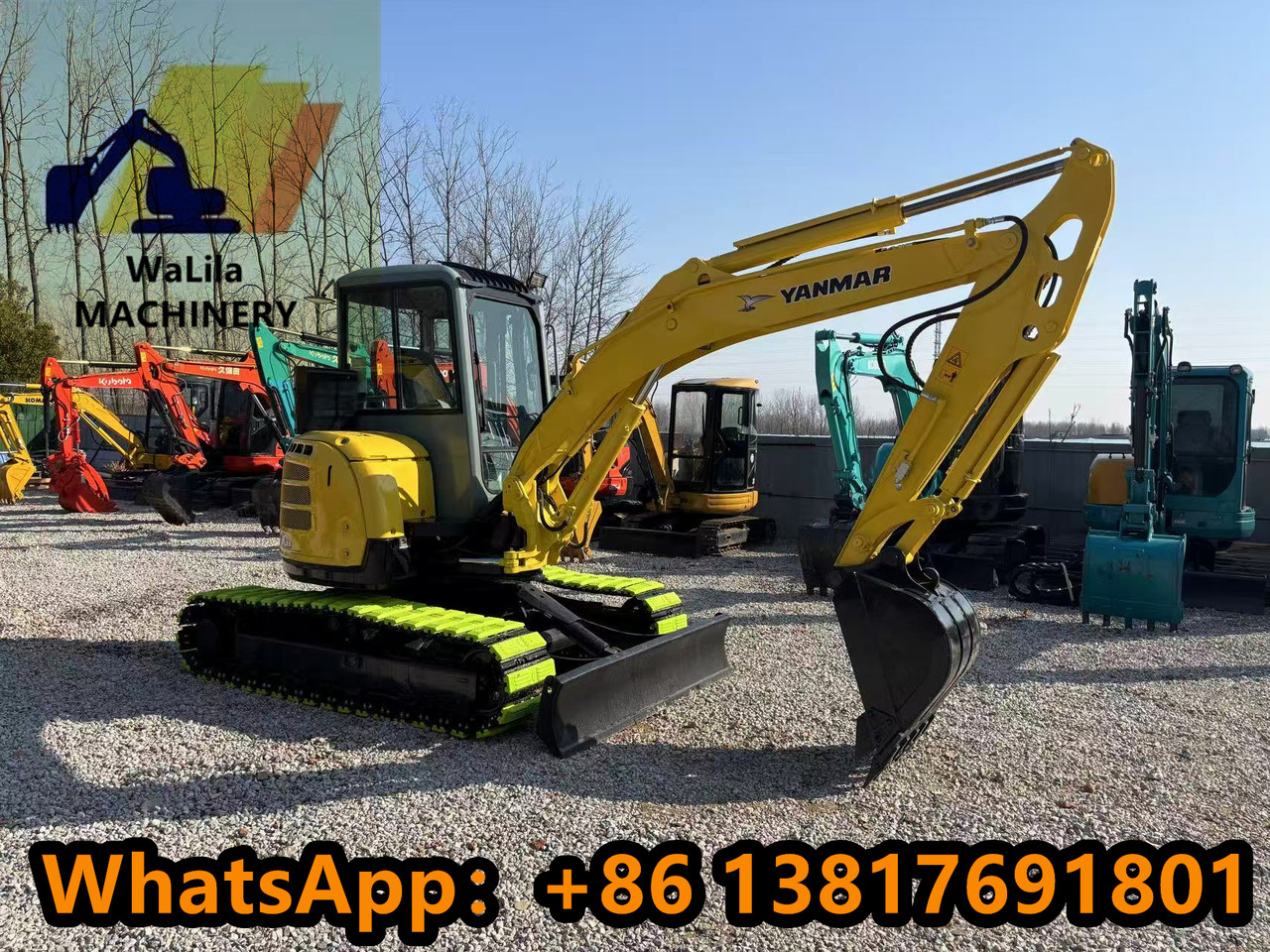 Yanmar Vio 55 Vio55 - Ekskavator mini: gambar 5 Yanmar Vio 55 Vio55 - Ekskavator mini: gambar 5