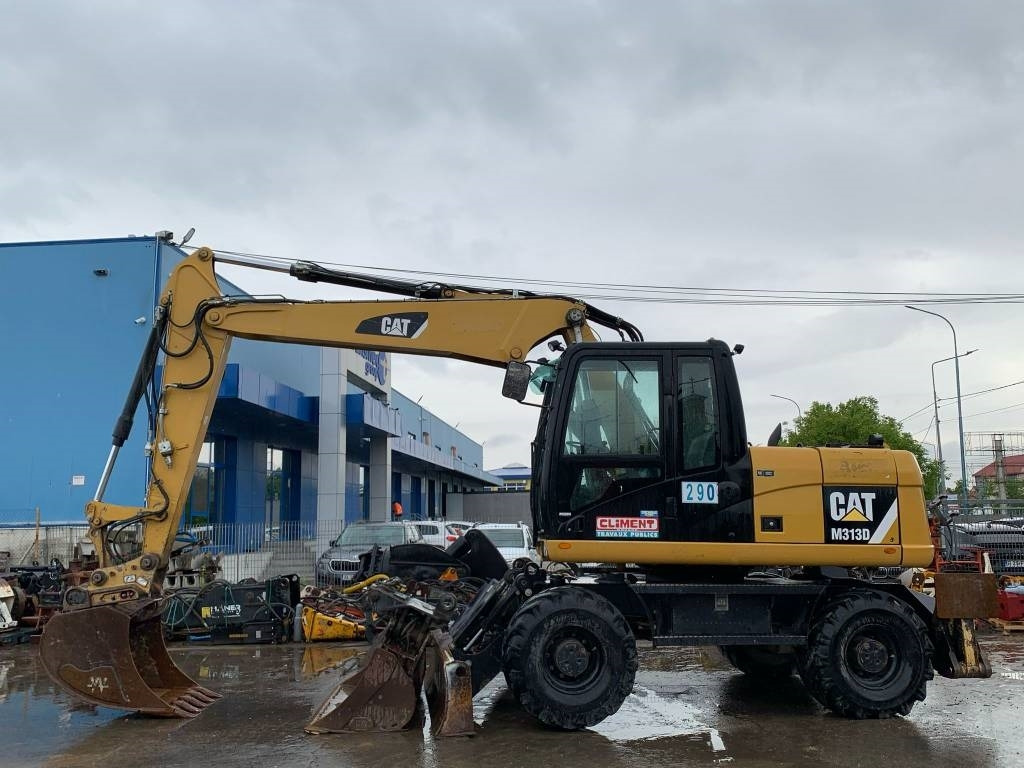 CAT M 313 D - Ekskavator roda: gambar 2 CAT M 313 D - Ekskavator roda: gambar 2