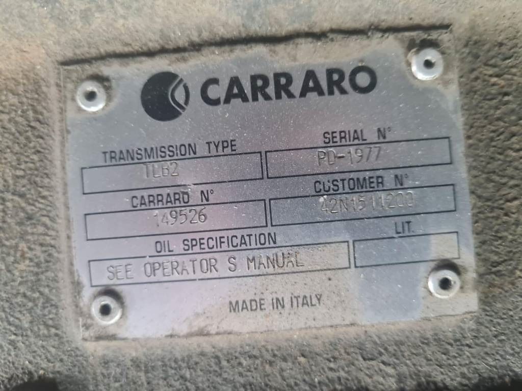 Carraro TLB2 TRANSMISSION - Gearbox untuk Peralatan konstruksi: gambar 3 Carraro TLB2 TRANSMISSION - Gearbox untuk Peralatan konstruksi: gambar 3