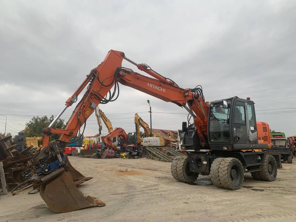 Hitachi ZX 145 W-3+SMP Rototilt - Ekskavator roda: gambar 1 Hitachi ZX 145 W-3+SMP Rototilt - Ekskavator roda: gambar 1