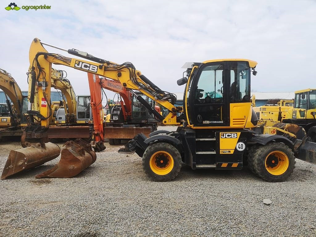 JCB Hydradig 110W  - Ekskavator roda: gambar 2 JCB Hydradig 110W  - Ekskavator roda: gambar 2